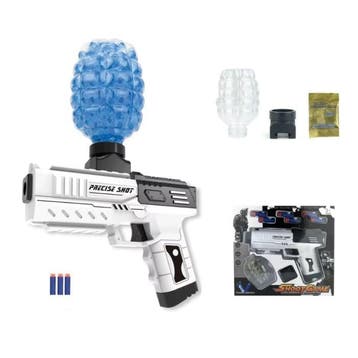 Gel Blaster - Speelgoed Soft Shell Foam Shooter - Wit, Verzenden, Nieuw