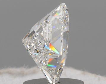 1 pcs Diamant (Natuurlijk) - 0.91 ct - Carré - F - VVS2 -, Nieuw