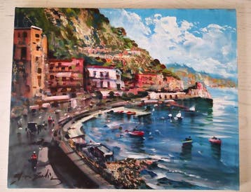 Marino Faliero (1948) - Pescatori ad Amalfi