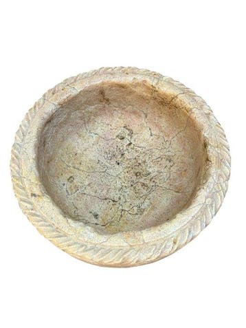 Bénitier - 1800-1850 - Sculptée avec cordon - 29 cm