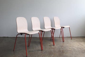 Cappellini - Jasper Morrison - Stoel (4) - Tate - Hout,