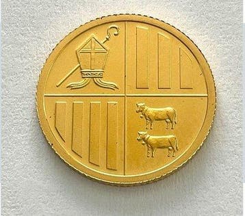 Andorra. 10 Diners 2009, 3,11 gr, .999