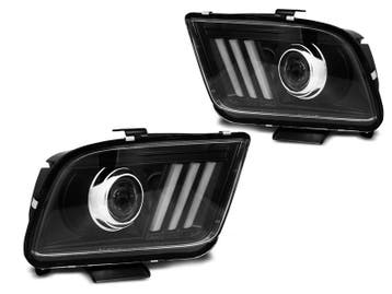 Koplampen | geschikt voor Ford | Mustang 2004-2009 | LED | T, Verzenden
