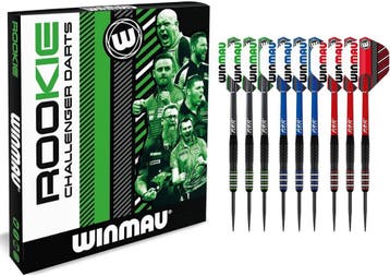 Winmau - Rookie Brass Darts Startset 20 gram - 3 Sets, Ophalen of Verzenden, Nieuw, Pijlen