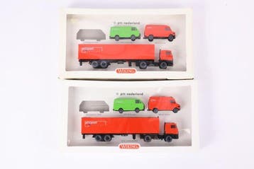 Wiking 1:87, H0 - 99701 - Modeltreinvoertuigen (2) - Twee