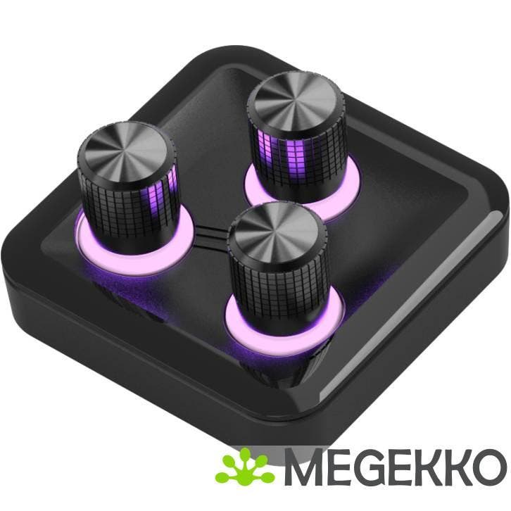Cooler Master Master Hub 3xKnob, Computers en Software, Overige Computers en Software, Nieuw, Verzenden