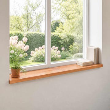 vidaXL Raamprofielen 2 st Gevoerd 110 x 40 x 2 cm Massief, Verzenden, Nieuw