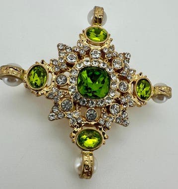 Kenneth Jay Lane - Verguld - Broche, Nieuw