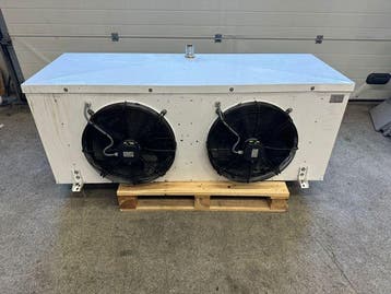 Verdamper met 2 ventilatoren, Koelverdamper, Evaporator KEV, Zakelijke goederen