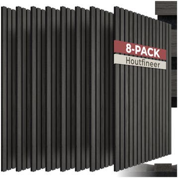 Akoestische panelen Sonic Wall III in houtlook - zwarte eik, Verzenden