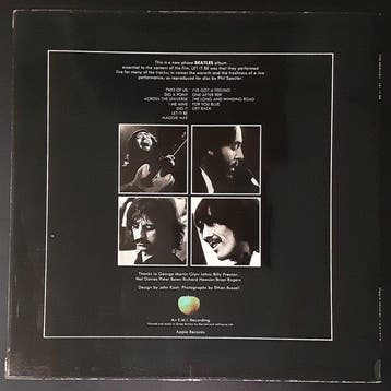 Beatles - Let It Be (UK) - 2U/2U - EX! - LP - Premier, CD & DVD