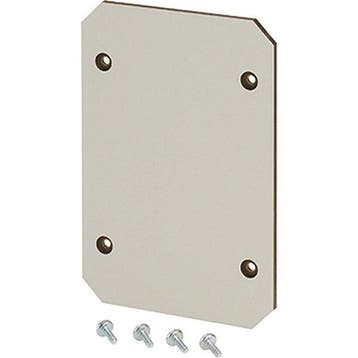 Plaque de montage Hensel isolante 154,5x104,5x4mm pour EB 10, Verzenden