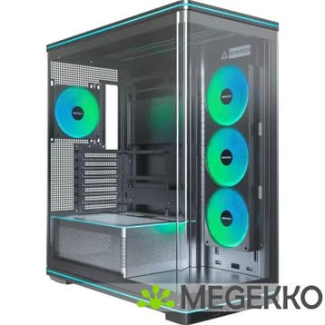 Montech TG3 Curved Zwart, Verzenden