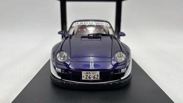 GT Spirit 1:18 - Modelauto - Porsche 911 (993) RWB Army Girl, Hobby & Loisirs créatifs
