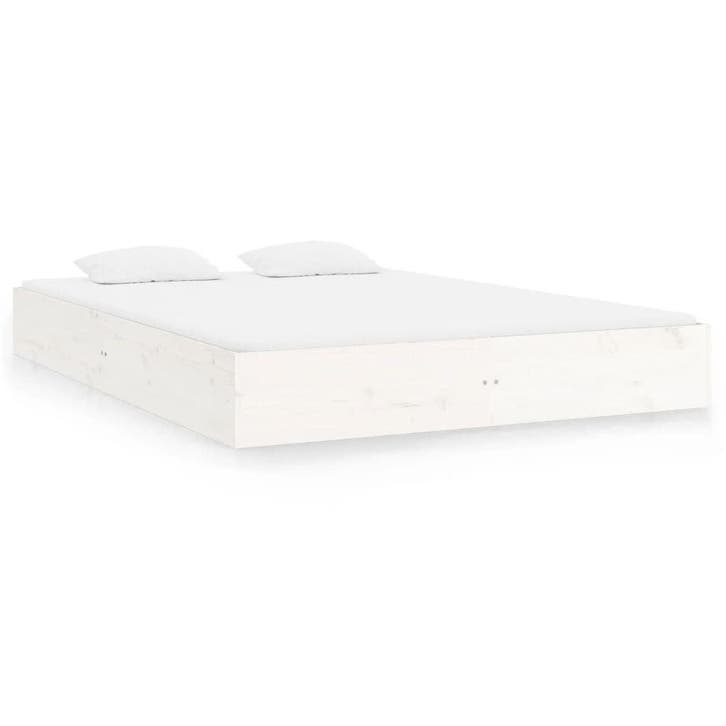Bedframe Wit 120x200 | Retour Deal | 66% Korting!, Maison & Meubles, Chambre à coucher | Lits, Envoi