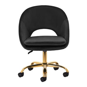 Elegante Velvet Draaistoel – Verrijdbaar en Verstelbaar, Verzenden, Nieuw