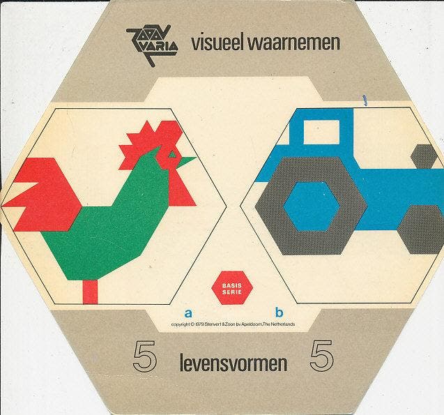 Variadoos visueel waarnemen Levensvormen deel 5, Boeken, Schoolboeken, Verzenden