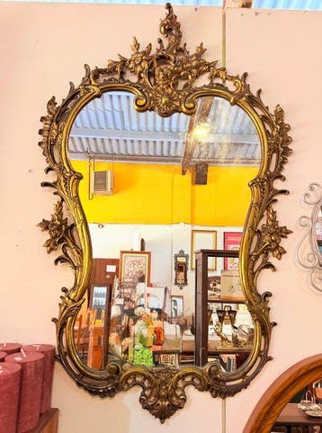 Miroir- Louis XVI - Bronze, Antiquités & Art