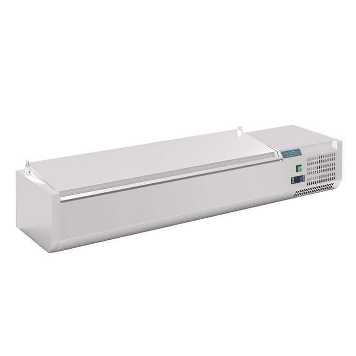 Polar G-serie opzetkoelvitrine met deksel 6x GN 1/4, Articles professionnels, Horeca | Équipement de cuisine, Envoi