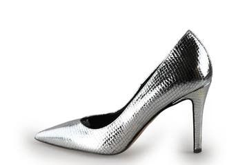 Notre-V Pumps in maat 39½ Zilver, Kleding | Dames, Notre-V, Pumps, Overige kleuren, Verzenden