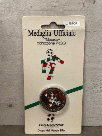 1990 - Médailles commémoratives de la Coupe du Monde de, Verzamelen, Nieuw