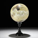 GEEN MINIMUMPRIJS - Prachtig paar kristalkwarts Bollen op