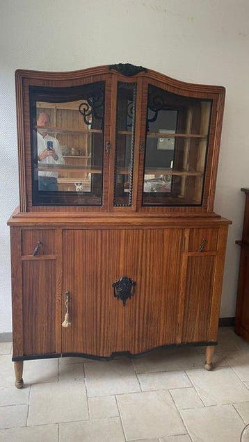 De Coene Frères - Kast - Hout, Eik, Zebrano, Antiek en Kunst