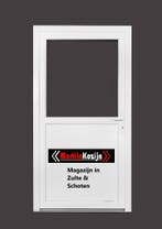 PVC Deuren binnen en buitendraaiend 90x204, 98x204, 98x215, Ophalen of Verzenden, Buitendeur