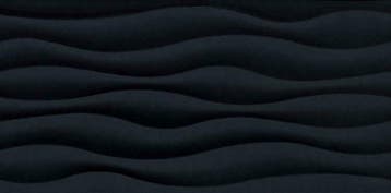 3D Zwart / Black Wave Wandtegel / Badkamer / Toilet / Keuken, Doe-het-zelf en Bouw, Tegels, Ophalen of Verzenden, Nieuw