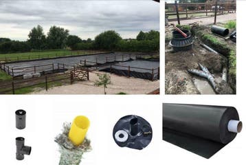 Complete paardenbak 22,5x42,5m, Dieren en Toebehoren, Paarden en Pony's | Overige Paardenspullen, Ophalen of Verzenden, Nieuw