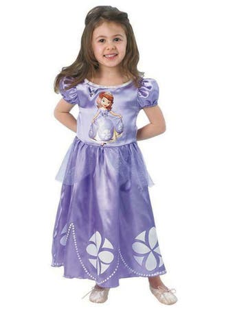 Sofia the first paarse prinsessen jurk voor meisjes, Ophalen of Verzenden