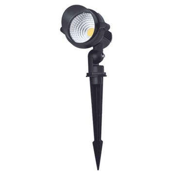 LED Prikspot met aarde pin | 10W | 2700K- Warm wit -, Verzenden, Nieuw, Overige materialen, Led