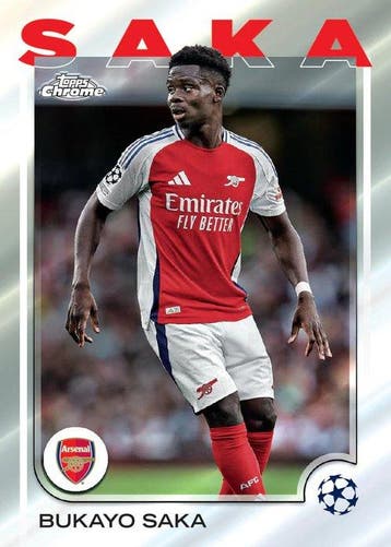 2024/25 2024-25 Topps Chrome UEFA Club Competitions - Value, Nieuw
