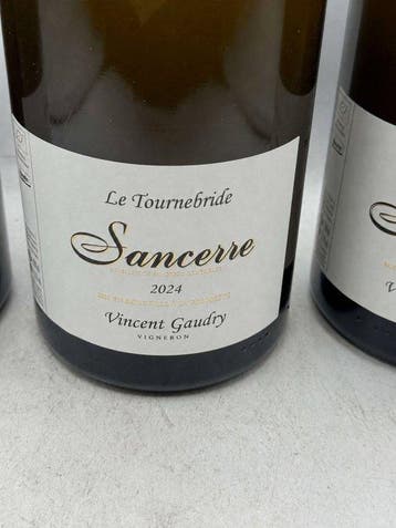 2024 Sancerre - Vincent Gaudry Tournebride - Sancerre - 3, Verzamelen, Nieuw