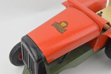 Steiff - Speelgoed Steiff Diecast Toy Tractor 1950s