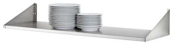 Wandschap RVS | 1000x200x190(h)mm Bartscher, Verzenden, Nieuw in verpakking
