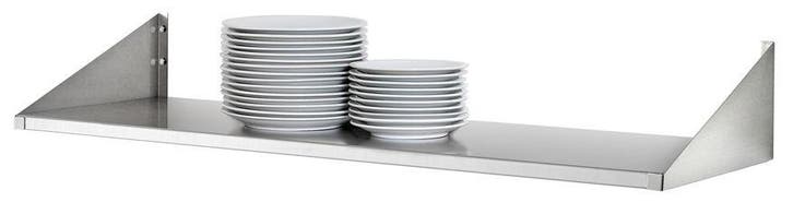 Wandschap RVS | 1000x200x190(h)mm Bartscher, Zakelijke goederen, Horeca | Keukenapparatuur, Nieuw in verpakking, Verzenden
