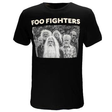 Foo Fighters Old Band Photo T-Shirt - Officiële Merchandise, Nieuw