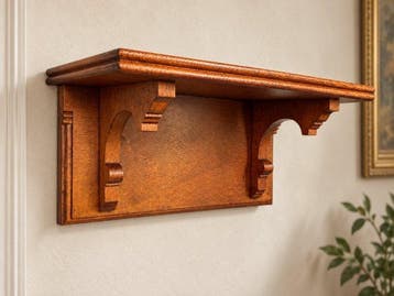 Wandtafel - Hout - Houten wand console