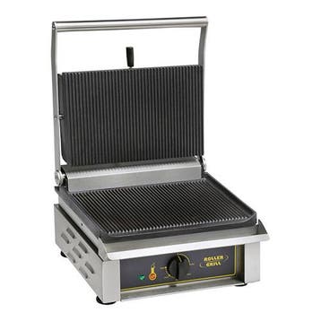 Contactgrill Panini (gegroefd/gegroefd) 3kW | Voorzien van, Articles professionnels, Verzenden