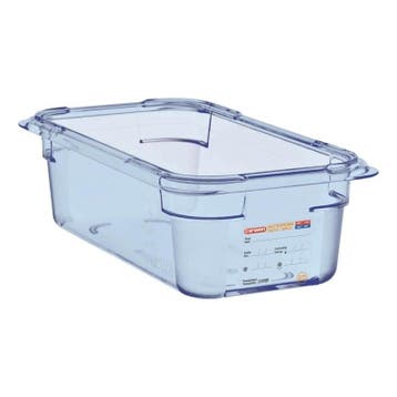 Voedseldoos blauw | 1/4 GN | 265x163x100(h)mm Araven, Verzenden, Nieuw in verpakking