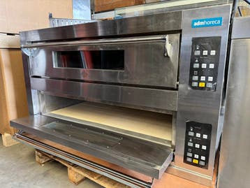 Pizza oven Digitaal electrich voor 9+9 pizzas | dubbel glas, Gebruikt, Bakkerij en Slagerij