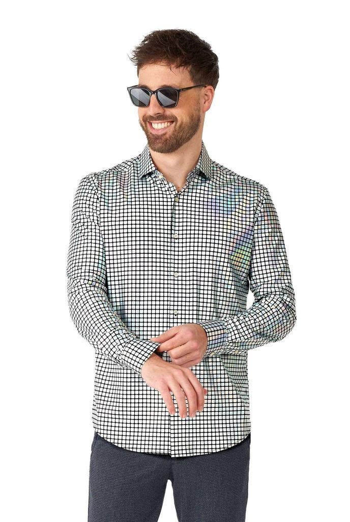 Disco Overhemd Heren OppoSuits, Kleding | Heren, Carnavalskleding en Feestkleding, Nieuw, Verzenden