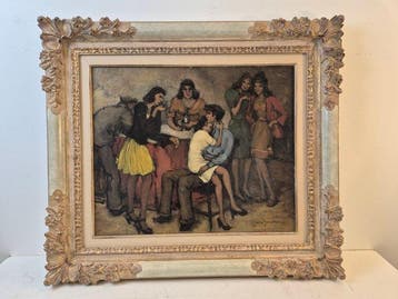 Jean Rolodin (XX) - Gezellig aan de bar.