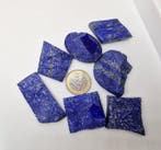 Natuurlijke lapis lazuli ruwe en gepolijste partij –