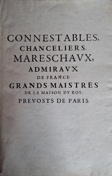 Denys Godefroy; Jean Le Feron - Histoire des Connestables,