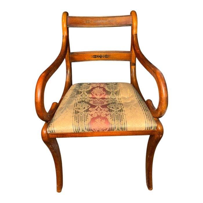 Stoel (2) - Kersenhout, Beuken, Wortelnotenhout, Mahonie, Antiek en Kunst, Curiosa en Brocante