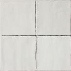 Wandtegel Handvorm Terre WoW Blanco White Wit Glans 15x15, Doe-het-zelf en Bouw, Tegels, Nieuw, Minder dan 20 cm, 10 m² of meer