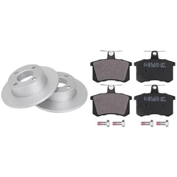 Remschijven + remblokken Achterzijde Audi Coupe B2 1.8, Autos : Pièces & Accessoires, Verzenden