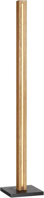 EDISHINE LED Vloerlamp Hout | Retour deal -34% | Nu scoren, Huis en Inrichting, Verzenden, 100 tot 150 cm, Zo goed als nieuw, Minimalistisch